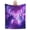 50x40, variant on Cosmic Spirit Wolf Blanket Purple Galaxy Fantasy Animal Throw Blanket Soft Flannel Cozy Gift for Home 50x40