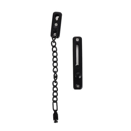 Supvox Black Door Chain Lock Heavy Duty Security Lock for Front Door
