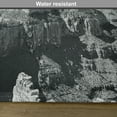 thumbnail image 6 of Ambesonne Grey Place Mats Set of 4, Nostalgic Grand Canyon, Standard Size, Grey, 6 of 6