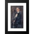 thumbnail image 2 of Albert Edelfelt 12x18 Black Modern Framed Museum Art Print Titled - Skecth for the Portrait of Prince Carl (1890 - 1895), 2 of 5