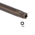 thumbnail image 4 of Unique Bargains T20 Anti-Inviolable Torx Star Clé Bit Clé, en Forme de L 4,41 Pouces de Long Bras, S2 Acier 2 Pack, 4 of 5