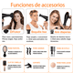 thumbnail image 5 of Morfone  Secadora De Cabello Profesionalsecadora Con Difusor 11 En 1 Pistola Secadora Para Cabello Profesional Para Estetica Secadora De Aire Frio, 5 of 8