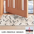 thumbnail image 3 of Beige Geometric Triangle Pattern Door Rugs,Washable Non Slip Door Mats Indoor,Decorative Door Mats,Entry Mat Indoor for Entrance,Bedroom,Kitchen,Bathroom,17"x30", 3 of 6