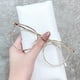 thumbnail image 1 of Gafas con bloqueo de luz, marco de metal antifatiga para los ojos, 1 of 3