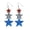 A, variant on A 2 Pc Independence Day Flag Dangle Earrings 0.94X3.14In For Women 4Th Of July Party Jewelry Accessory For Memorial Day Patriotic Holiday Celebration