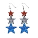 thumbnail image 1 of Pendientes de Cuelga para Mujeres Bandera Patriótica Pendientes de Mujer Rojo, Blanco, Azul 4 de Julio Pendientes de Mujer Peligrosos 4 de Julio Pendientes, 1 of 8