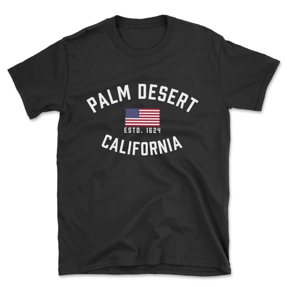 Palm Desert California Patriot Men's Cotton T-Shirt