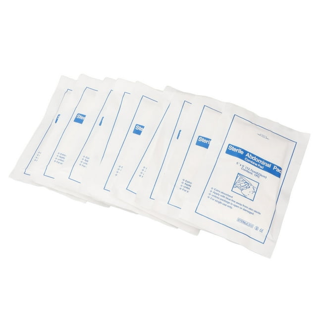 Abdominal Pads, Hygienic Breathable Abdominal Gauze Pads Individually Packed For Home