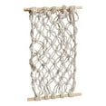 thumbnail image 2 of Cesta colgante de frutas para la cocina del hogar | Soporte de palo de madera | Bolsa de red para verduras que ahorra espacio | Organizador de almacenamiento debajo del gabinete | Malla de algodón, 2 of 8