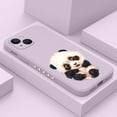 thumbnail image 3 of Funda De Teléfono Panda Encantadora Para IPhone 13Pro 13 12 Mini Pro 5G Max Con Patrón Lateral De Silicona Líquida, 3 of 4
