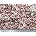 thumbnail image 1 of Soimoi Polyester Crepe Fabric Leopard Animal Skin Printed Craft Fabric by The Yard 42 Inch Wide, 1 of 3