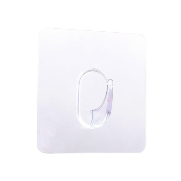 Removable Clear Self Adhesive Hooks Wall Sticky Holder Heavy Duty Nail
