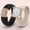 Black and Nude Rose Gold, variant on Set Silicone Ring – 8×8 mm Princess Cut CZ | Patented Design - GlowStone Collection