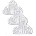 thumbnail image 2 of 6 uds. De mopas a vapor de microfibra, almohadillas de limpieza, mopa a vapor de repuesto Compatible con H2o X5 H20 lavable,11 kaili Sencillez, 2 of 4