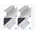 thumbnail image 4 of Juego de soportes en Z de aluminio ECO-WORTHY, 4 piezas, 4 of 8