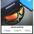 thumbnail image 2 of Polarized Wrap Around Sports Sunglasses for Men Women Driving Fishing Running Cycling Sun Glasses, 2 of 6
