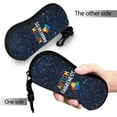 thumbnail image 6 of Travel Sunglasses Case with Clip, Portable Glasses Pouch Zipper Eyeglass Bag, Lightweight Soft Holder for Men Women Kids, Versatile Design, 7.5 x 3.5 x Style, 6 of 7