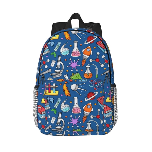 Disketp Different Chemical Things Mochila Escolar de 15 Pulgadas, Mochila Ligera para Estudiantes, Viajes y Trabajo, Cómoda y Resistente para el Uso Diario