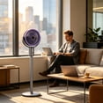 thumbnail image 5 of USB-Rechargeable Oscillating Quiet Floor Fan with Remote Control, Portable Standing Fan for Home and Office, Energy-Efficient Cooling with Adjustable Angle, 5 of 7