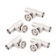 thumbnail image 1 of Conector BNC Q9 3 Vía T Macho a 2 Hembra Unique Bargains, 1 of 2