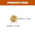 thumbnail image 2 of Luxshiny 430Pcs Pin Back Replacement Metal Brooch Clutch in Assorted Colors Wear Resistant, 2 of 8