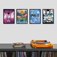 thumbnail image 2 of 4pcs/set, Modern Wall Art, Album Cover Posters Decoration Painting, Music Theme Aesthetic Poster, Album Coverspired Wall Collage Kit - Room Aesthetic Poster, Room Personalized Decorative, 2 of 6