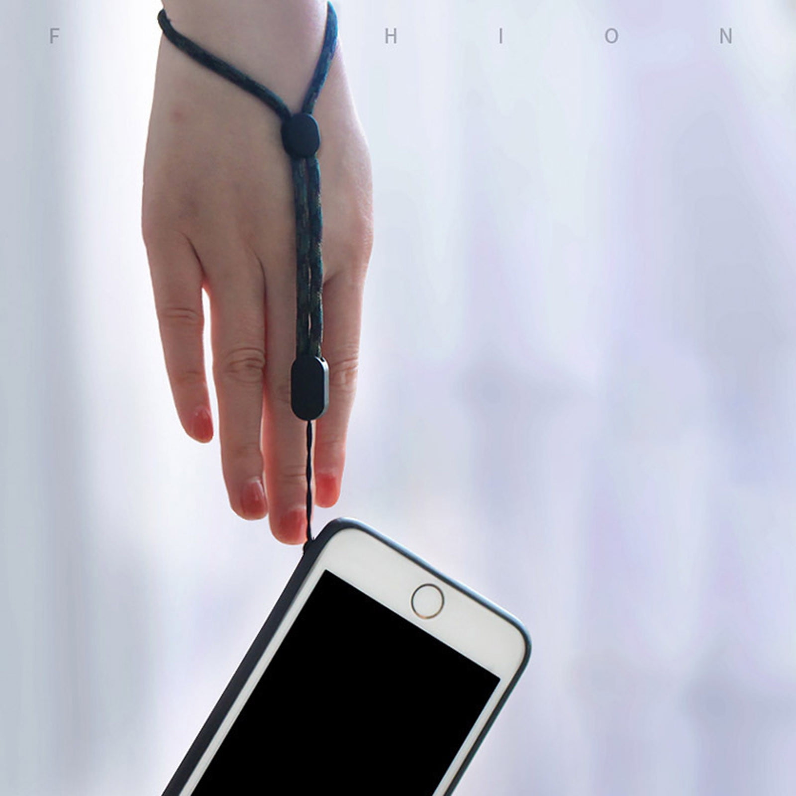 Glowing Phone Lanyard, Adjustable Cellphone Wrist Strap, Colorful Phone Charm - View #7