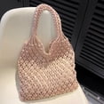 thumbnail image 4 of Bolsa Moda verano mujer embrague malla ahueca hacia fuera el de la axila para mujer (rosa) Tmvgtek Para Estrenar, 4 of 9