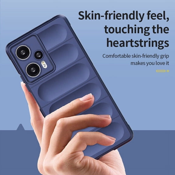 For Xiaomi Poco F5 Pro Luxury Anti-slip Shockproof Skin Feel Soft Phone Case Cover