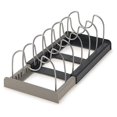 thumbnail image 1 of Expandable Organizer for Kitchen Equipment, Plastic, Gray, 1 of 5