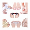 thumbnail image 1 of wonima11 15Pcs Bunion Corrector, Hallux Valgus Relief Pads Toe Spacer Straightener Big Toe Separator Correction Splint Hammer Gel Metatarsal Sleeve Protector Brace Exercise Strap, 1 of 1