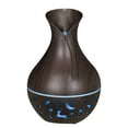 thumbnail image 2 of Binwennn Desktop Starry Hollow Wood Grain Humidifier Colorful Lamp Vase Shape Mini Starry Sky Atomizing Aromatherapy Machine No Filter Humidifiers for Bedroom And Saving Small Bedside Humidifiers for, 2 of 8