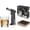 Wood, variant on Viski Barrel Board Smoking Kit, American Oak Whiskey Barrel Wood, 3PC Set
