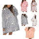 thumbnail image 4 of Sudadera Con Capucha, Manga Larga, Informal, De Gran Tamaño, Con Capucha, Ropa De Dormir Para El Hogar ANGGREK Otros, 4 of 6