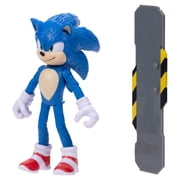 Sonic the Hedgehog 2 with Snow Rider 4 Articulated Action Figure