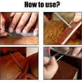 thumbnail image 4 of 2Pcs Scratch Awl Tool, Wooden Handle Slender Awl for Leather Craft Repair, Punching Stitching and Sewing, 4 of 5