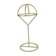 thumbnail image 5 of Exhibidor de gorras, elegante estante de hierro, decoración estable y ligera. Oro y L, 5 of 9