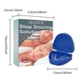 thumbnail image 2 of EELHOE Stop Snoring Solution Anti-Snoring Mouth Guard Sleep, 2 of 5