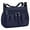 Blue, variant on Gnwei RFID Purses for Women, Women's Waterproof Nylon Casual Crossbody Shoulder Messenger Bag Travel Purse Handbag with Multi Pocket, Ladies Travel Handbag