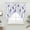 Dark Blue, variant on Navy Blue Branches Birds Swag Valances for Windows, Kitchen Window Curtains Over Sink, Abstract Forest Silhouettes Window Treatment Curtains for Living Room/Bedroom Curtains 2 Panel Sets 36"x45"