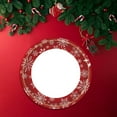thumbnail image 4 of CUITING Décorations de Noël en Liquidation! 20 Pcs Flocons de Neige Rouges Thème de Noël Nouvel An Ensemble de Vaisselle Jetable Ensemble de Vaisselle Décorative Ornement de Noël, 4 of 5