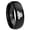 Black Polish Edges, variant on Claddagh Design Black High Polish Dome Tungsten Men Ring 10MM