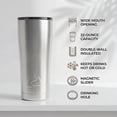 thumbnail image 5 of (3 pack) Ozark Trail 22 oz Stainless Steel Insulated Tumbler, Silver, 5 of 19