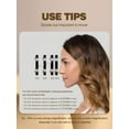 thumbnail image 5 of Asunby 30X Magnifying Mirror with 3 Suction Cups, 4.5 inches Magnified Makeup Mirror and Slant Tweezers, Black, 5 of 8