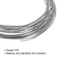 thumbnail image 4 of Alambre de Zinc de Alta Pureza 99.99% Uxcell Calibre 21 Alambre de Zinc Puro 0.03'' Alambre de Beading Suave 16.4Ft por Rollo, 4 of 7