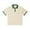 Beige, variant on Men's Lapel Short Sleeved T Shirt Loose Drop Shoulder Paragraph Collision Collar Shirt Casual Fashion Collision Tops Mens T Shirt 3xlt