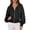 Black, variant on Womens Zip Up Hoodies Cropped Sweatshirts Casual Comfy Cute Zip Jackets Fashion Trendy Fall Outfits 2025 Y2K Clothes