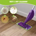 thumbnail image 1 of 6 Washable/Reusable Microfiber Mop Pads Compatible with Wet Jet, 1 of 5