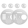 thumbnail image 3 of 6pcs Rotatable Beehive Entrance Gate Tool For Beekeeping Stainless Steel Round Beehive Doors Beehive Equipment Entrance Disc For Beehive Security, 3 of 4