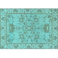 thumbnail image 1 of Ahgly Company Indoor Rectangle Oriental Light Blue Traditional Area Rugs, 8' x 12', 1 of 4